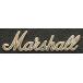 Marshall [LOGO00008] Amp Logo Small Gold Marshall Logo Mark маленький Gold ( Vintage модель 1959SLP*1962*2245*1960TV для ) усилитель Logo 