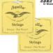 AQUILA �\�v���m�E�N������ AQ-SR 4U�~2�Z�b�g ���M�����[�Z�b�g �A�L�[�� UKULELE STRINGS
