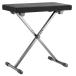 K&amp;M 14066 BENCH KEYBOARD BLACK FABRIC