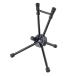 K&amp;M 14355 STAND CURVED S.SAX "SAXXY" BLK