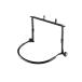 K&amp;M 16415 HARMONICA HOLDER BLACK