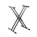 K&amp;M 18997 STAND KEYBOARD BLACK, ALUMINUM