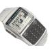 CASIO カシオ DATABANK カシオデータバンク 電卓機能 デジタル腕時計 逆輸入海外モデル シルバー DBC-32D-1A
