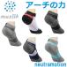 [ limited time ][ mail service free shipping ] muziik new tiger motion arch support socks Short type MZS-121-short [sbn]