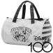 [ немедленная уплата ][ время ограничено ][ бесплатная доставка ] Disney Golf Disney100 сумка "Boston bag" монохромный 73220-422-011 [sbn]