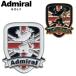 [ почтовая доставка бесплатная доставка ] Admiral Golf эмблема маркер (габарит) ADMG6BM3 2026 модель Япония стандартный товар 