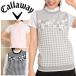  Callaway silver chewing gum / flower ja card knitted the best lady's spring summer Golf wear C23119201