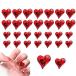 Chisafly Nailparts Heart large 2 kind 30 piece set Nailparts Stone Heart nails Stone Heart crystal Kirakira 8