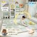  baby коврик игровой коврик модный водонепроницаемый младенец складной baby коврик амортизирующие свойства удар смягчение XPE материалы предотвращение скольжения антибактериальный толстый 2cm 180×150cm