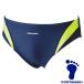 **0 почтовая доставка отправка < foot Mark > FOOTMARK aqua линия купальный костюм (..)100~150cm (02: желтый ) 101531J1-02