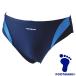 **0 почтовая доставка отправка < foot Mark > FOOTMARK aqua линия купальный костюм (..)100~150cm (10: голубой ) 101531J1-10