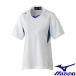 ** почтовая доставка отправка [ специальная цена ] < Mizuno > MIZUNO игра рубашка ( женский | софтбол ) 12JC4F70 (16: белый ×P. темно-синий )