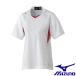 ** почтовая доставка отправка [ специальная цена ] < Mizuno > MIZUNO игра рубашка ( женский | софтбол ) 12JC4F70 (62: белый × красный )