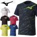  почтовая доставка отправка немедленная уплата возможно *[MIZUNO] Mizuno теннис футболка RB.. принт 62JA1Z14