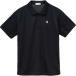 **0 почтовая доставка отправка < Le Coq > le coq sportif eko домашнее животное рубашка-поло LT5SHSZ1M (BK00: черный )
