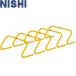 ** <nisi спорт > NISHI подножка бег с препятствиями высота 20cm 5 шт. комплект легкая атлетика тренировка сопутствующие товары NT7124S
