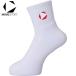 **0 почтовая доставка отправка < Move спорт > MOVESPORT носки SV6SSO03U (WHRD: белый × красный )