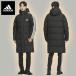  немедленная уплата возможно *[ADIDAS] Adidas s Lee полоса s постоянный Fit длинный пуховик bench пальто унисекс WF945