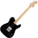 Squier by Fender Paranormal Esquire Deluxe, Maple Fingerboard, Black Pickguard, Metallic Black�q�X�N���C�A �t�F���_�[�r
