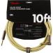 Fender Deluxe Series Instrument Cable, Straight/Angle, 10' Tweed гитара / основа кабель крыло 