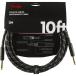 Fender Deluxe Series Instrument Cable, Straight/Straight, 10', Black Tweed гитара / основа кабель крыло 