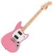 Squier by Fender Sonic Mustang HH, Maple Fingerboard, White Pickguard, Flash Pinksk тросик Mustang 