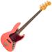 Squier by Fender Classic Vibe '60s Jazz Bass, Laurel Fingerboard, Tortoishell Pickguard, Tahitian Coral(sk тросик )