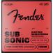 Fender 7250 Bass Strings, Nickel Plated Steel, Long Scale, 7250M .045-.105 �x�[�X�� �t�F���_�[