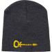 Charvel Guitar Logo Beanie, Gray and Yellow �˥å�˹�ҥ��㡼�٥��