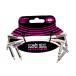 ERNIE BALL 6384 3 FLAT RIBBON PATCH CABLE WHITE 3 PACK - WHITE соединительный кабель ( Ernie Ball )