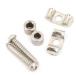 Fender Vintage-Style Stratocaster String Guides (2) (Chrome) -тактный кольцо гид [ крыло ]