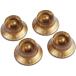 [Gibson][ ручка ]Top Hat Knobs - Gold 4/Pkg (PRHK020)