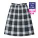  форма юбка Olive des Olive school серый белый в клетку W63~80 длина 48 1J40025 сделано в Японии 