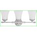 NUVO 60/4263 Three Light Vanity, Polished Chrome