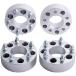 DCVAMOUS 4PC 5x135 to 5x5.5 Wheel Adapters 2 Inch with 14x2 Studs Compatible with Ford 5 Lug 5x135 to 5x139.7 for 1997-2003 F150 | 1997-2002 Expeditio