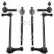 Detroit Axle - Front 6pc Tie Rods Sway Bars for 11-18 Ford Explorer 13-18 Police Interceptor Utility, 4 Inner Outer Tie Rod Ends 2 Sway Bar Links 2013