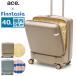 5 year guarantee Ace to-kyo- Carry case machine inside bringing in S front open ace.TOKYO suitcase 40L fur knitted Z Finntasia 05321