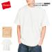�ő�41%��10/11���� �w�C���Y T�V���c �����Y ���� Hanes T-SHIRTS SHIRO �u�����h �� ��100�� MENS �V���v�� �N���[�l�b�NT�V���c HM1-D201