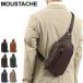  maximum 41%*6/2 limitation m start shu body bag MOUSTACHE sling bag one shoulder bag diagonal .. vertical length length imitation leather leather men's lady's JGH-4596