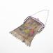 WHITHING&amp;DAVIS 1920s' Antique colorful mesh bag