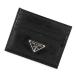  Prada футляр для карточек soft look s кожа 2MC025 PRADA кошелек чёрный [ безопасность гарантия ]