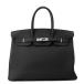  Hermes Birkin 35 черный / серебряный металлические принадлежности togoB печать HERMES Birkin ручная сумочка чёрный [ безопасность гарантия ]