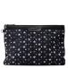  Jimmy Choo клатч te rec star заклепки ручная сумочка Denim замша JIMMY CHOO чёрный [ безопасность гарантия ]