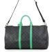  Louis Vuitton сумка "Boston bag" монограмма * Eclipse ключ poru* частота lie-ru50 M26434 LOUIS VUITTON путешествие сумка чёрный [ безопасность гарантия ]