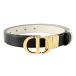  Christian * Dior ремень 30 monte -nyu двусторонний sm- шарф кожа B0446UWGA Christian Dior чёрный белый [ безопасность гарантия ]