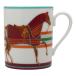  Hermes кружка shu bar la Koo bell chu-ru лошадь надеты CHEVAL A LA COUVERTURE 300ml HERMES посуда подарок 