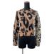  Chanel knitted Leopard here Mark cashmere mo hair lady's size 34 P75361 CHANEL leopard print black [ safety guarantee ]