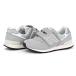  New balance new balance Kids Junior спортивные туфли PO313 TA2 серый широкий свободно широкий спортивная обувь ребенок обувь мужчина девочка текстильная застёжка липучка ..