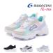  moon Star moonstar Kids Junior спортивные туфли колено moni-mo NMJ133 ATSUZOKO девочка ребенок обувь толщина низ антибактериальный дезодорация ... стелька ножек длина стиль выше 