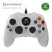 [ новый товар outlet ]Hyperkin Duchess Xbox официальный лицензия проводной контроллер белый переиздание дизайн USB подключение соответствует 